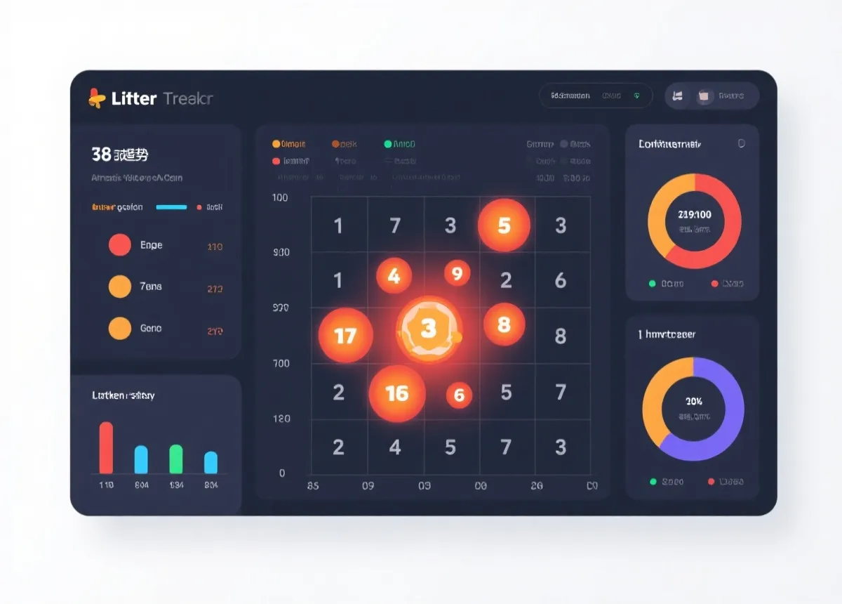 排列三趋势图示意